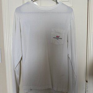 Vineyard Vines Women's Classic Logo Texas Long-Sleeve Pocket Tee
